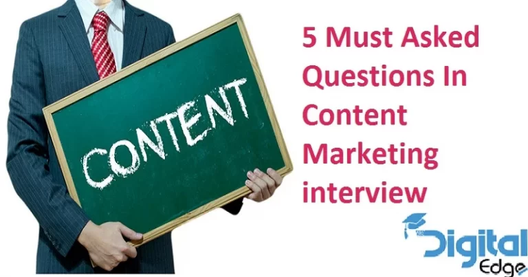 Read more about the article 5 Must Asked Questions in a Content Marketing Interview!