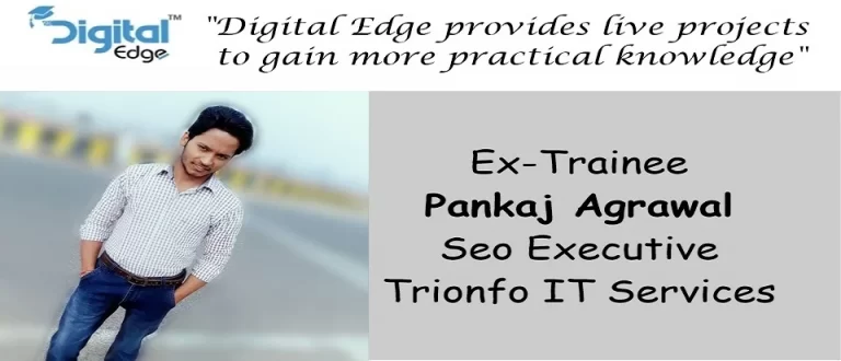 Read more about the article “Placement credit goes t Digital Edge Institute”- Pankaj Agarwal