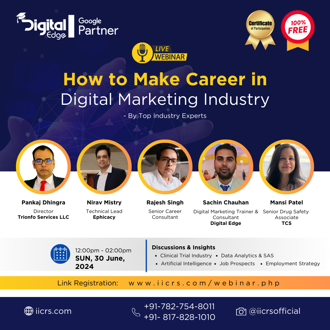 Team of experts for Digital Marketing course in Noida